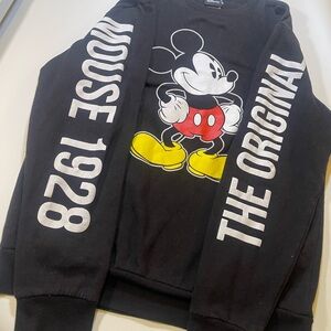 Disney Black and Red Crewneck Jacket